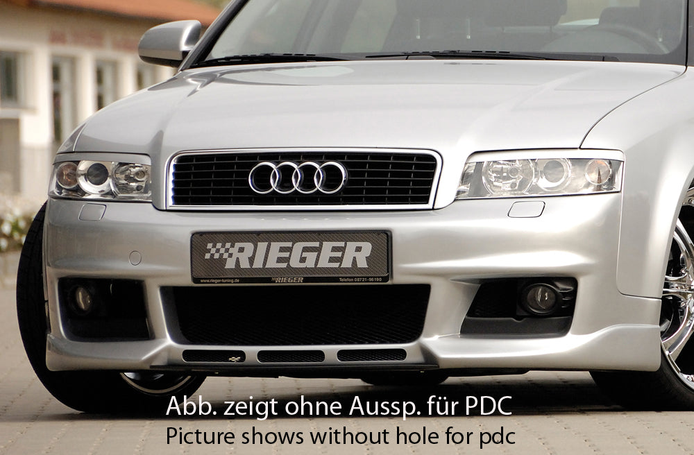 Rieger Spoilerstoßstange neues Design für Audi A4 (8E) Typ B6 Avant