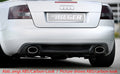 Rieger Heckeinsatz für Audi A4 (8H) Cabrio
