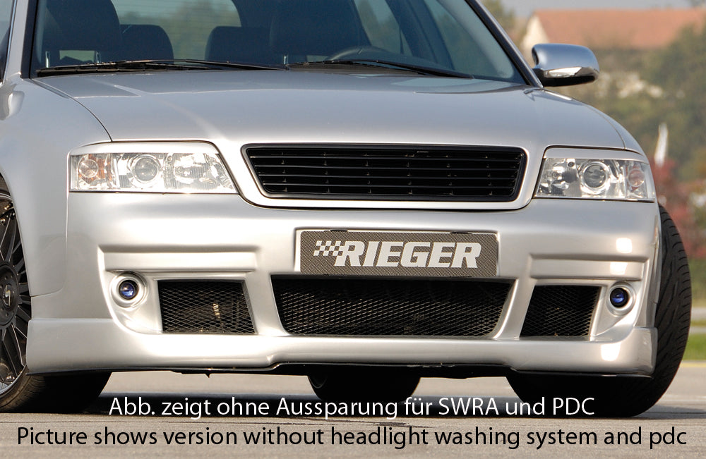 Rieger Spoilerstoßstange S6-Look für Audi A6 (4B) Avant
