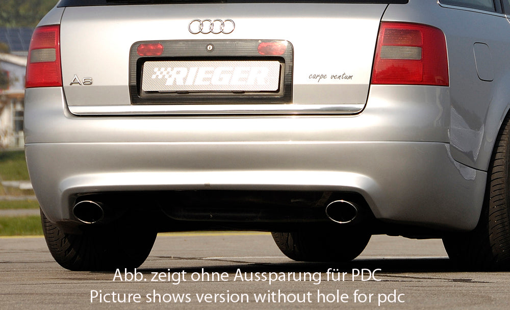 Rieger Heckansatz S6-Look für Audi A6 (4B) Avant