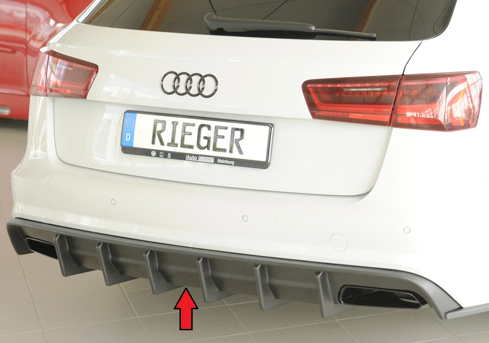 Rieger Heckeinsatz (für Fzg. ohne AHK) für Audi A6 (4G/C7) Avant