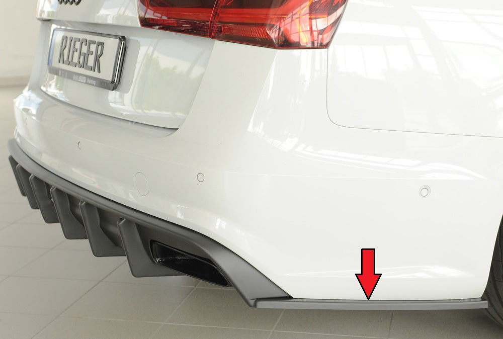 Rieger Heckschürzenansatz seitlich rechts für Audi A6 (4G/C7) Avant