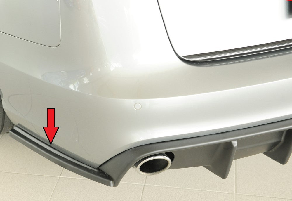 Rieger Heckschürzenansatz seitlich links für Audi A6 (4G/C7) Avant