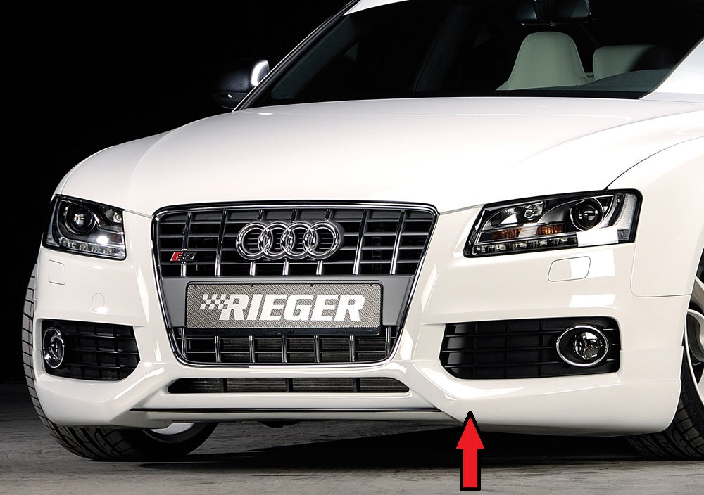 Rieger Spoilerlippe für Audi A5 S5 (B8/B81) Cabrio