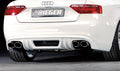 Rieger Heckschürzenansatz für Audi A5 (B8/B81) Cabrio