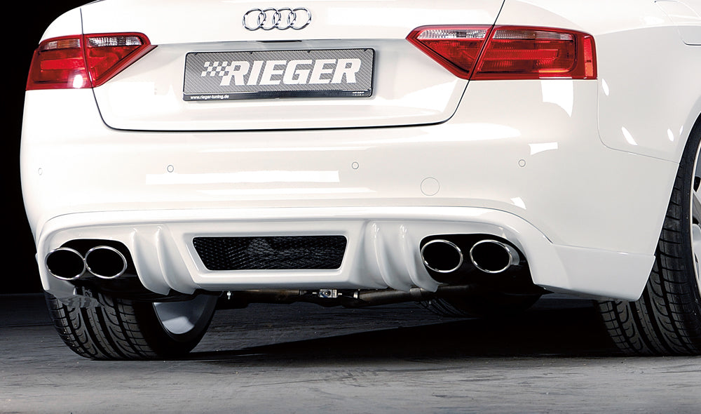Rieger Heckschürzenansatz für Audi A5 (B8/B81) Cabrio
