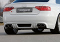 Rieger Heckschürzenansatz für Audi A5 (B8/B81) Sportback