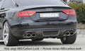 Rieger Heckeinsatz für Audi A5 (B8/B81) Sportback