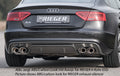 Rieger Heckeinsatz für Audi A5 (B8/B81) Sportback