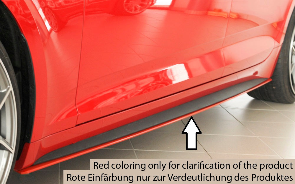 Rieger Seitenschwelleransatz für Audi A5 (B9/F5) Sportback