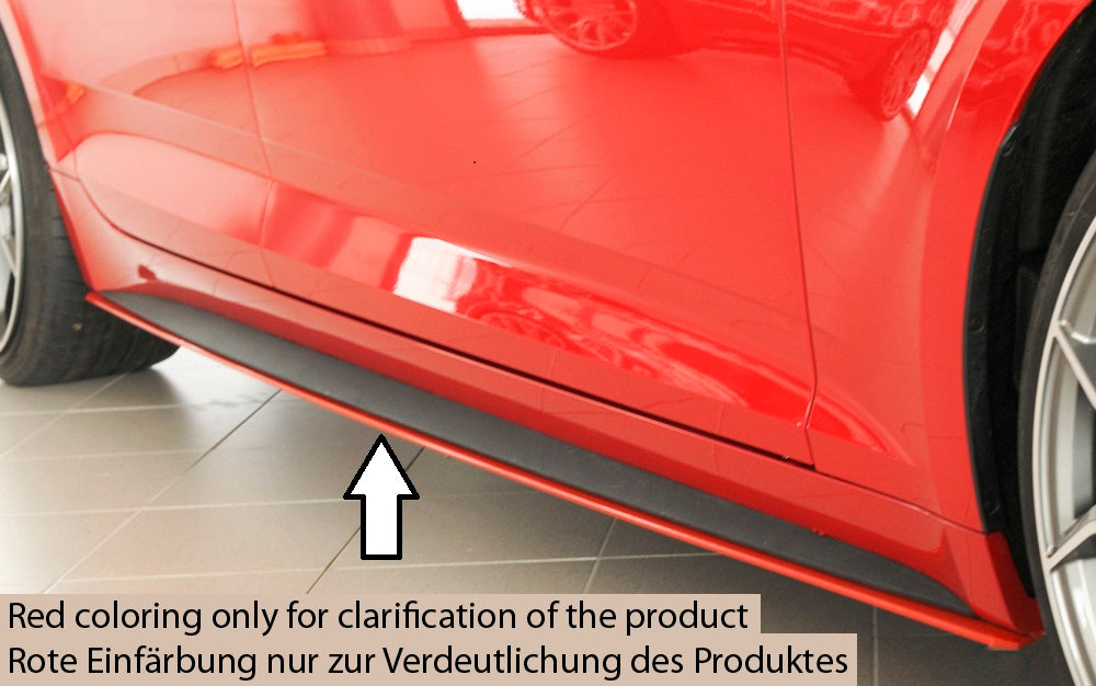 Rieger Seitenschwelleransatz für Audi A5 (B9/F5) Sportback