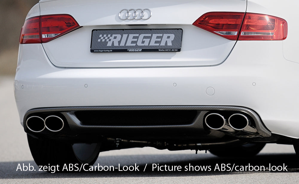 Rieger Heckeinsatz für Audi A4 (B8/B81) Avant