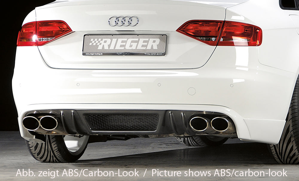 Rieger Heckschürzenansatz für Audi A4 (B8/B81) Avant
