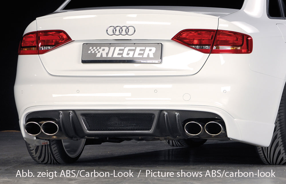 Rieger Heckschürzenansatz für Audi A4 (B8/B81) Avant