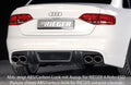 Rieger Heckschürzenansatz für Audi A4 (B8/B81) Avant