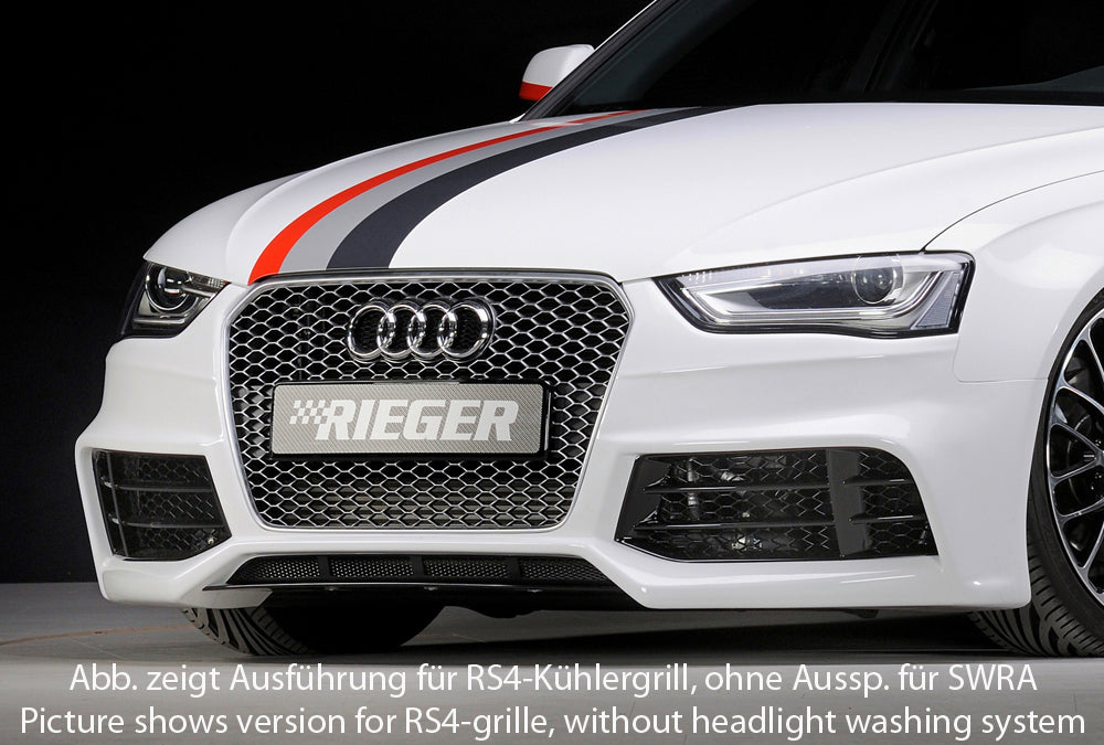 Rieger Spoilerstoßstange für Audi A4 (B8/B81) Avant