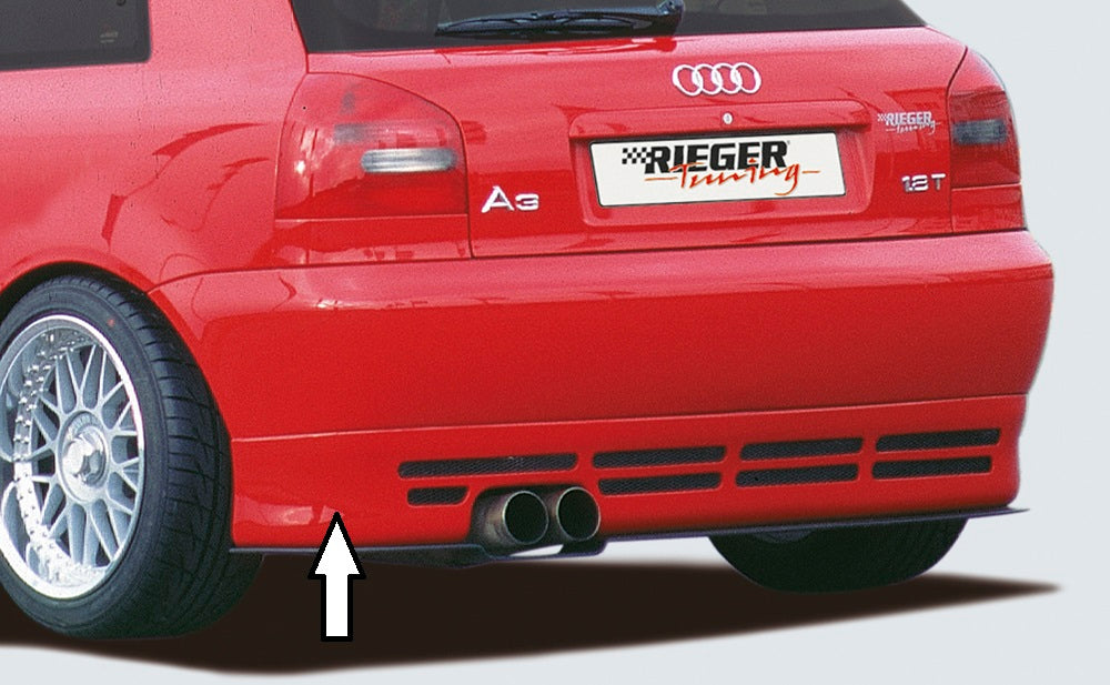 Rieger Heckansatz für Audi A3 (8L) 3-tür.