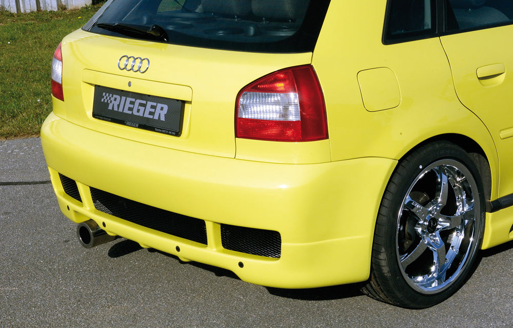 Rieger Heckschürze für Audi A3 (8L) 3-tür.