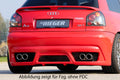 Rieger Heckschürze neues Design für Audi A3 (8L) 3-tür.