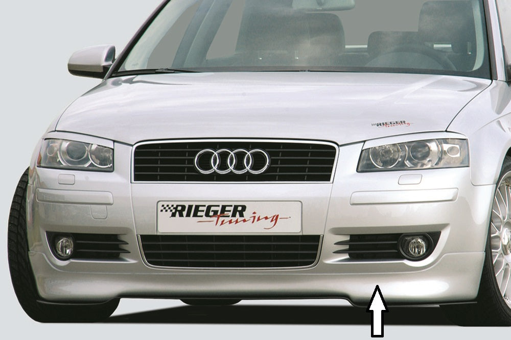 Rieger Spoilerlippe für Audi A3 (8P) 3-tür.