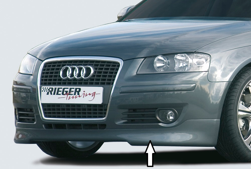Rieger Spoilerlippe für Audi A3 (8P) 3-tür.
