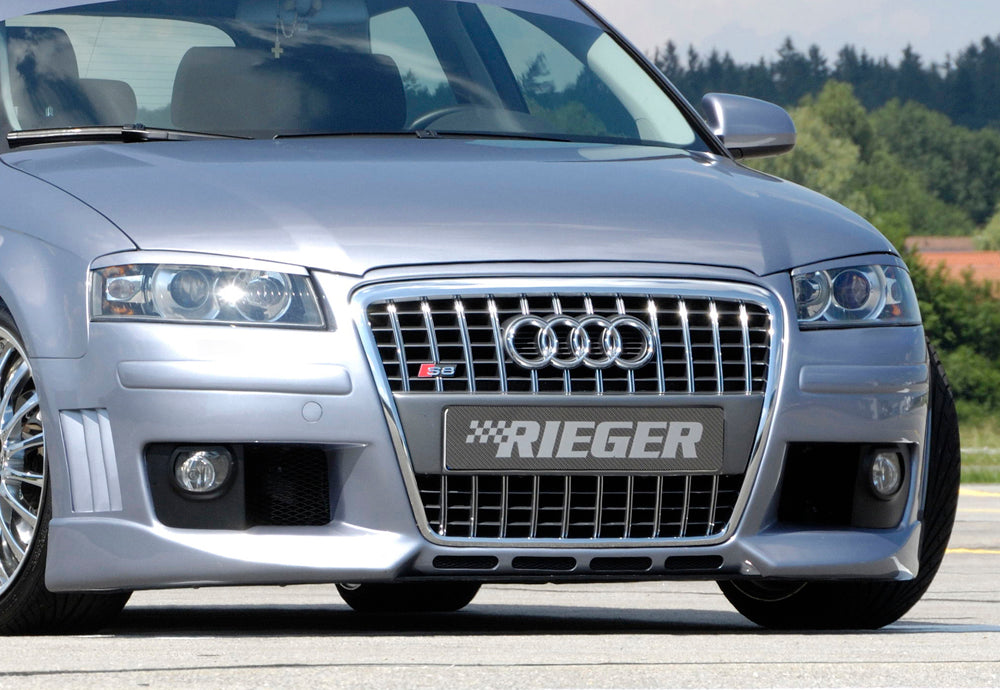 Rieger Spoilerstoßstange R-Frame für Audi A3 (8P) 3-tür.