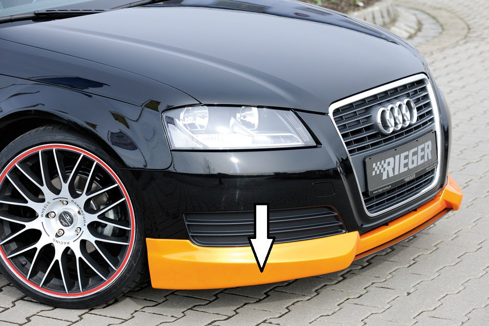 Rieger Spoilerlippe für Audi A3 (8P) 3-tür.
