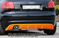 Rieger Heckeinsatz für Audi A3 (8P) 5-tür.