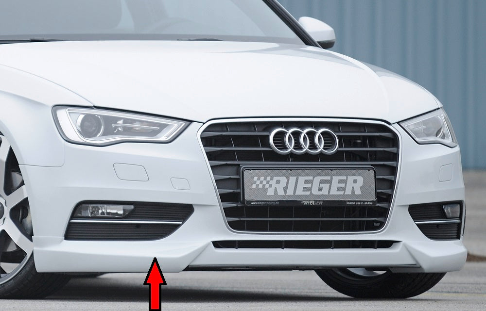 Rieger Spoilerlippe für Audi A3 (8V) 3-tür. (Schrägheck 8V1)