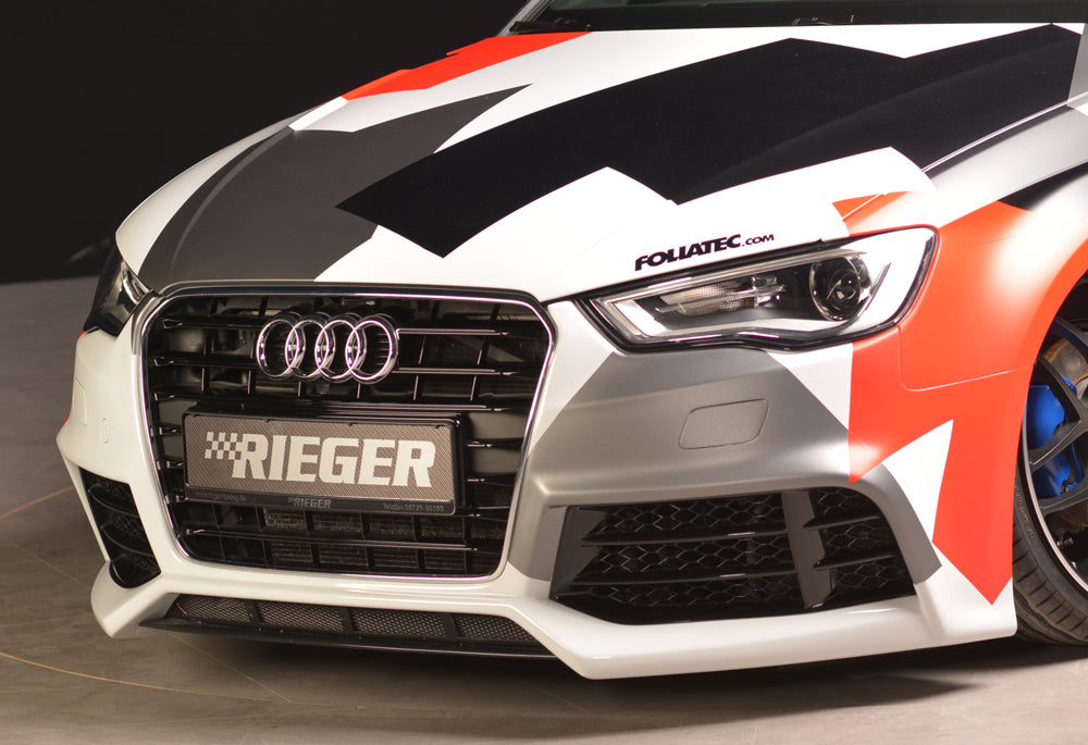 Rieger Spoilerstoßstange für Audi A3 (8V) 3-tür. (Schrägheck 8V1)