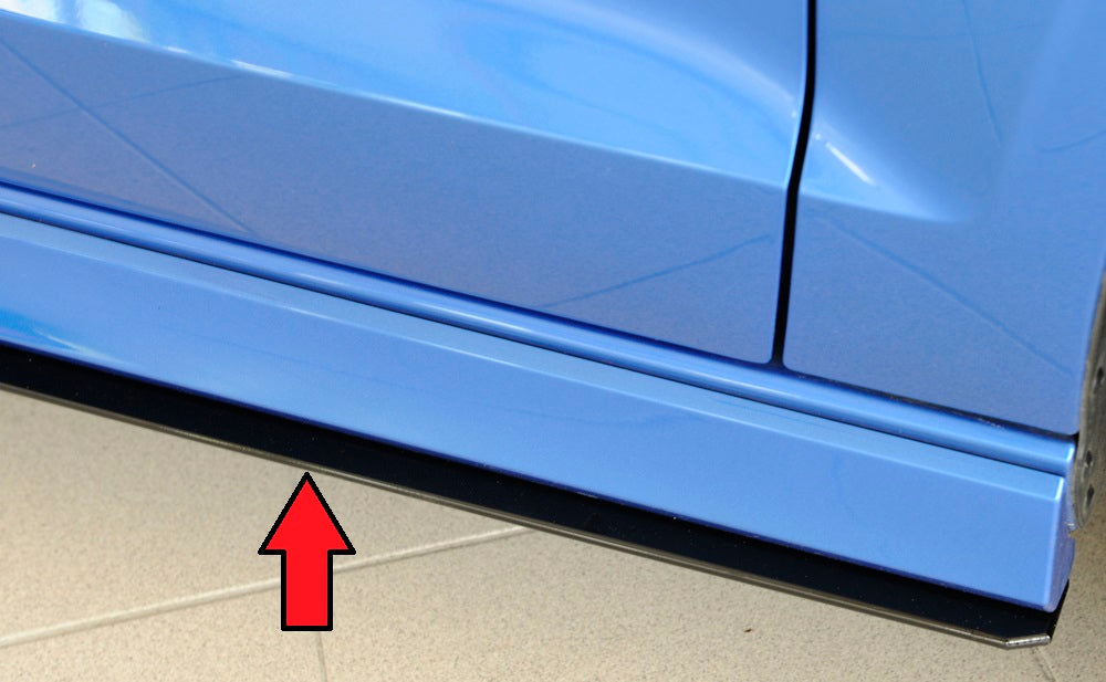 Rieger Seitenschwelleransatz für Audi A3 (8V) 5-tür. (Limousine 8VS)