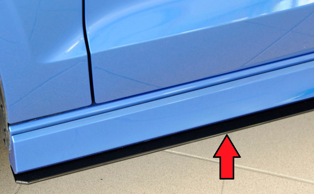 Rieger Seitenschwelleransatz für Audi A3 (8V) 3-tür. (Cabrio 8V7)