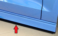 Rieger Seitenschwelleransatz für Audi A3 (8V) 3-tür. (Cabrio 8V7)