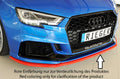 Rieger Spoilerschwert für Audi RS3 (8V) 5-tür. (Limousine 8VS / 8VM)