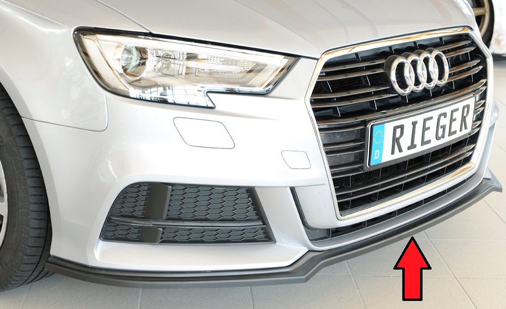 Rieger Spoilerschwert für Audi A3 (8V) 3-tür. (Schrägheck 8V1)