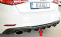 Rieger Heckeinsatz für Audi A3 (8V) 3-tür. (Schrägheck 8V1)