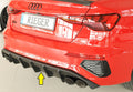 Rieger Heckeinsatz für Audi A3 (GY) 5-tür. (Limousine)
