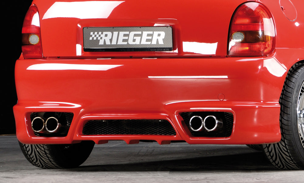 Rieger Heckschürze für Opel Corsa B 3-tür.
