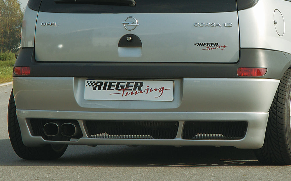 Rieger Heckansatz für Opel Corsa C 3-tür.