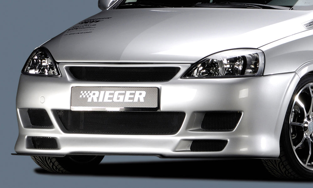 Rieger Spoilerstoßstange für Opel Corsa C 3-tür.