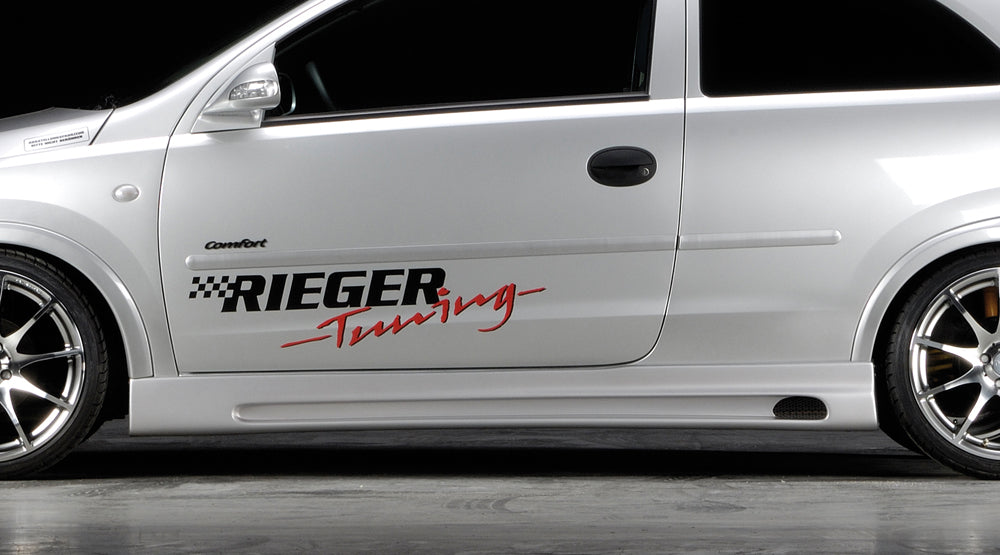 Rieger Seitenschweller für Opel Corsa C 3-tür.