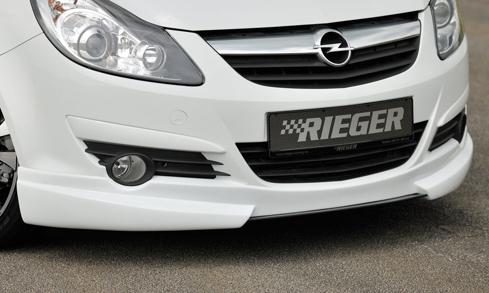 Rieger Spoilerlippe für Opel Corsa D 3-tür.