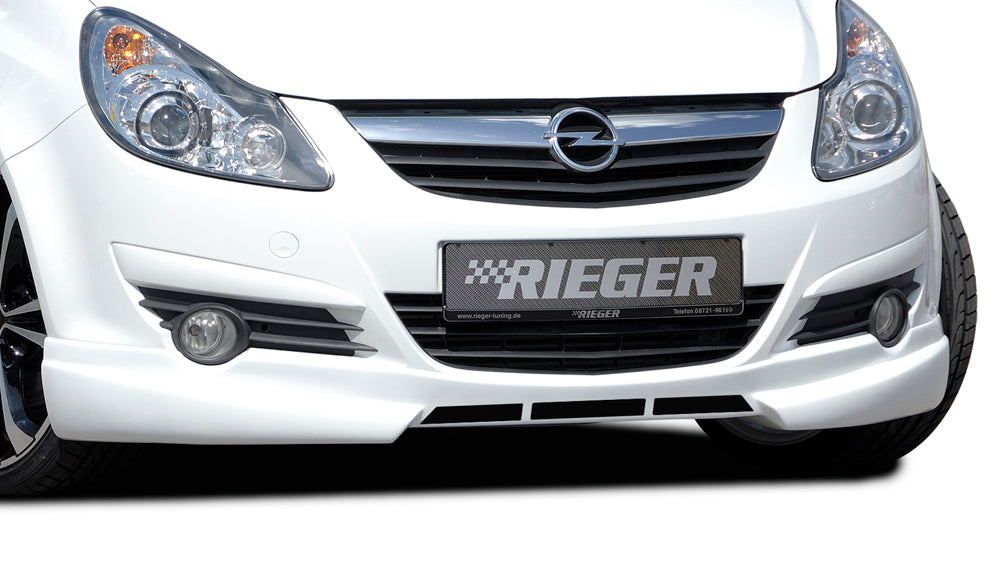 Rieger Spoilerlippe für Opel Corsa D 3-tür.