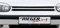 Rieger Motorhaubenleiste für VW Golf 4 3-tür.