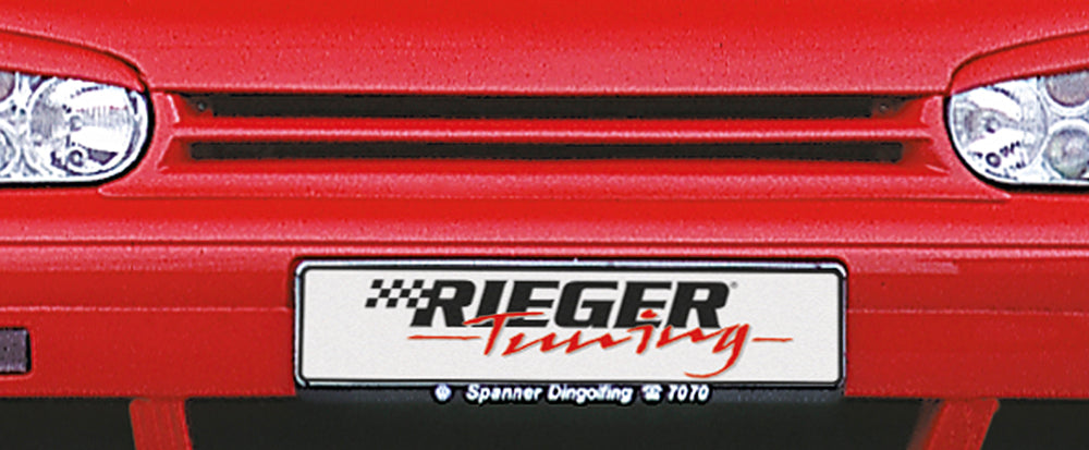 Rieger Grill  mit einer Rippe für VW Golf 4 3-tür.