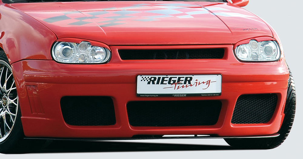 Rieger Spoilerstoßstange RS-Four-Look für VW Golf 4 3-tür.