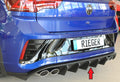 Rieger Heckeinsatz (für Fzg. mit AHK) für VW T-Roc (A1) R-Line 3-tür. (Cabrio)