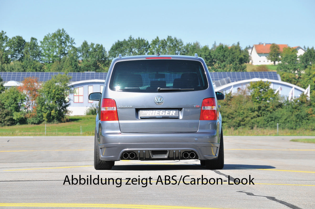 Rieger Heckschürzenansatz für VW Touran (1T) Van