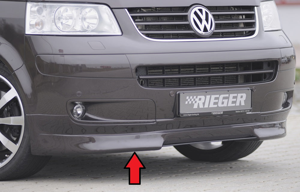 Rieger Spoilerlippe für VW T5 Bus