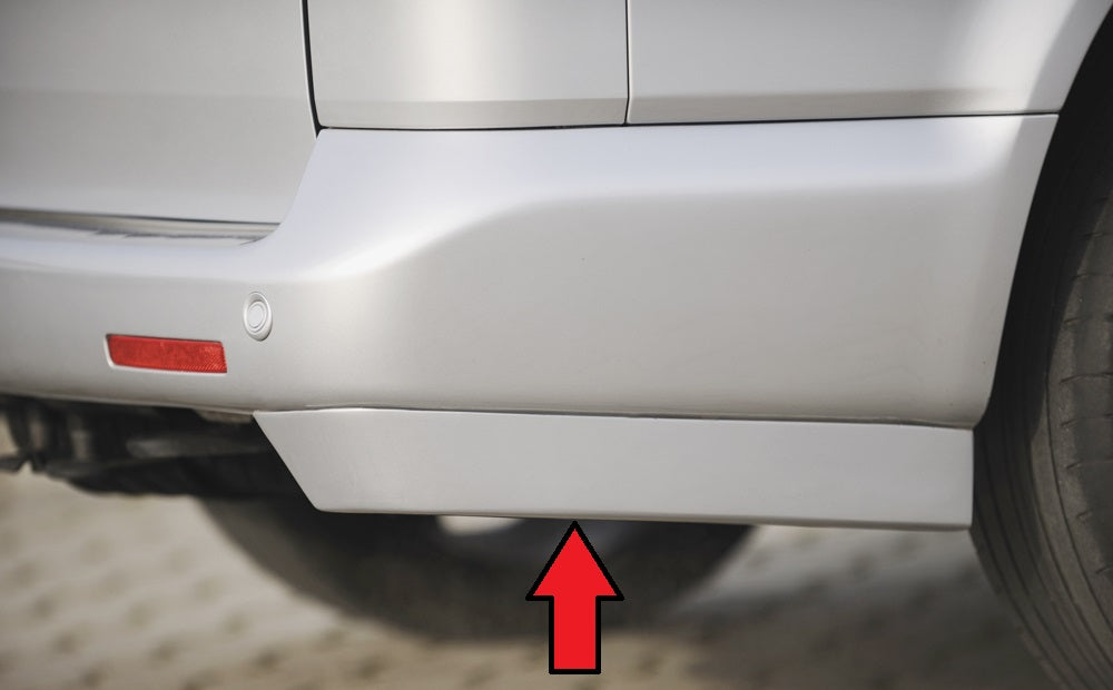 Rieger Heckschürzenansatz für VW T5 Bus